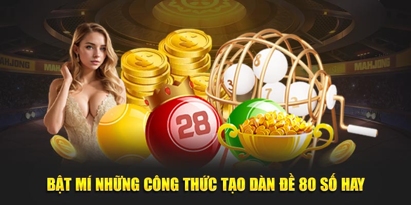 Những công thức tạo dàn đề 80 số